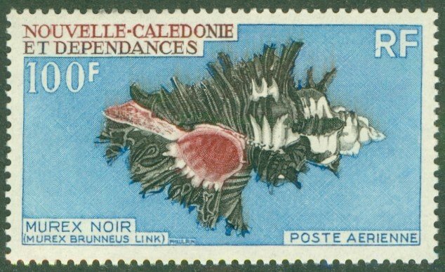 NEW CALEDONIA C65 MNH CV $24.00 BIN $13.00