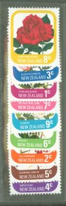 New Zealand #584-92  Single (Complete Set)