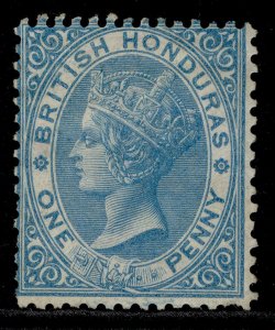 BRITISH HONDURAS QV SG2, 1d blue, M MINT. Cat £100.