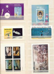 Scotland Staffa Eynhallow Nagaland Apollo Errors +Sheets MNH (40+)(GX 447