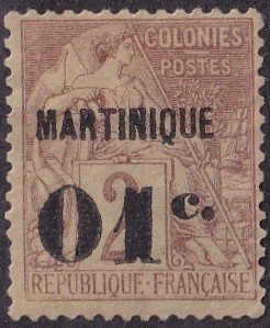 Martinique #9 Mint