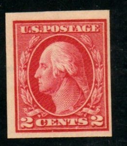 #533  TWO cent Wash IMPERF Mint OGH  ⭐⭐⭐⭐⭐