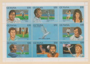 Guyana Scott #2676 Stamp - Mint NH Souvenir Sheet