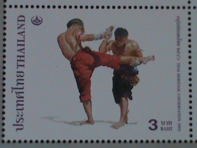 ​THAILAND -20003 SC#2069-72-THAI KICK BOXING -MNH S/S-VF-LAST ONE HARD TO FIND