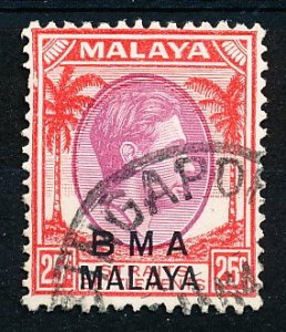 Straits Settlements #266 Single Used