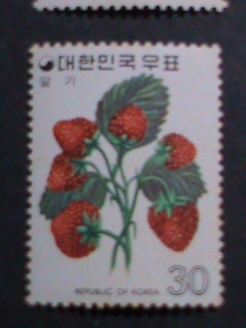 ​KOREA 1974- KOREA FRUITS PLANTS MNH VF- WE SHIP TO WORLD WIDE AND COMBINE