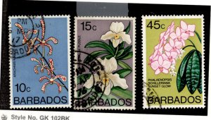 Barbados #402, 404, 406B  Multiple