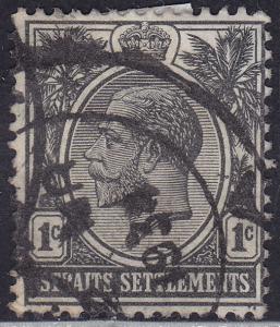 Straights Settlement 179 USED 1921 King George V