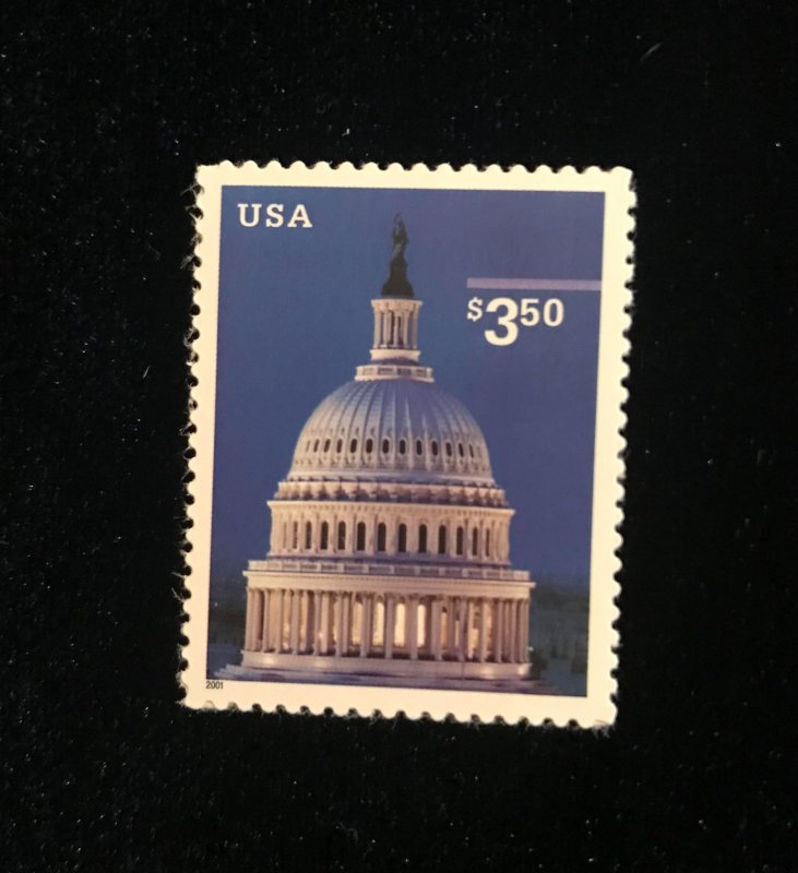 3472 Priority Mail, Self Adhesive, MNH, issued 2001