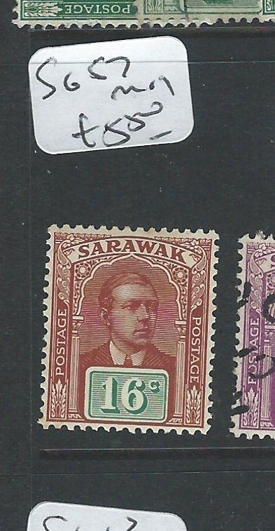 SARAWAK  (B0910) BROOKE 16C SG 57  VFU