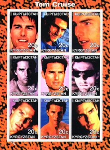 Kyrgyzstan 2000  TOM CRUISE American Actor Sheetlet (9)  IMPERFORATED MNH