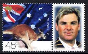 AUSTRALIA - 2000 - Kangaroo & Flag - Perf Single Stamp - Mint Never Hinged