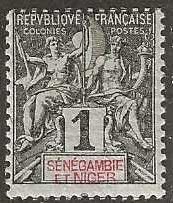 Senegambia & Niger, # 1, Mint, hinge remnant. 1903.  (s663)