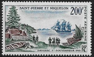 St Pierre & Miquelon #C27 MNH Stamp - Arrival of Governor Dangeac