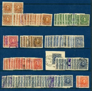 VENEZUELA SC #269, 272-3, 275-8, 281-4 SIMON BOLIVAR LOT OF USED STAMPS AS SHOWN