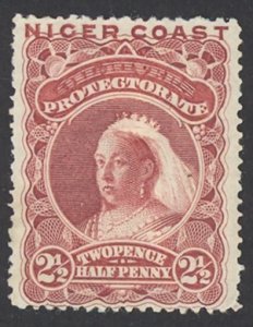 Niger Coast Protectorate Sc# 40 MH 1893 2½p Queen Victoria