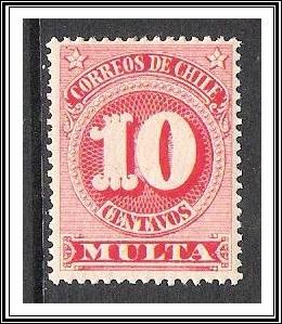 Chile #J46 Postage Due MHR