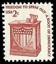 PCBstamps   US #1582 2c Freedom to Speak Out, MNH, (31)