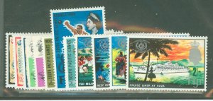 Fiji #221-32 Unused Single (Complete Set)