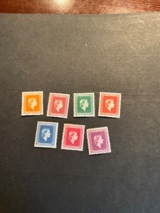 Stamps New Zealand Scott #0100-6 hinged