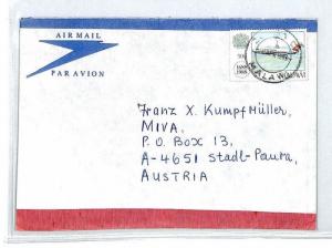 MALAWI Cover *Zomba* Air Mail MIVA Missionary Nankhunda SEMINARY 1989 CM201