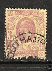 E684 GREAT BRITAIN KEVII 132 VFU