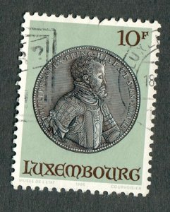Luxembourg #723 used single