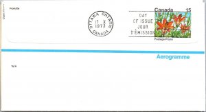 Canada 1973 FDC - Flower Of Sasketchewan - Ottawa, Ont - F78863