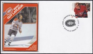 CANADA # 2944.12 GUY LAFLEUR HOCKEY STAMP on FIRST DAY COVER