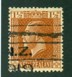 New Zealand 1918 #162 U SCV(2020) = $0.75