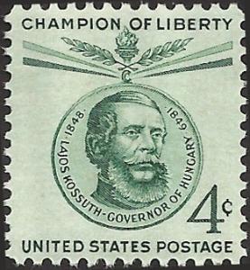 # 1117 MINT NEVER HINGED LAJOS KOSSUTH