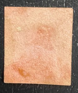 Ecuador #14 ??? Imperforate on Pinkish/Reddish paper 1881