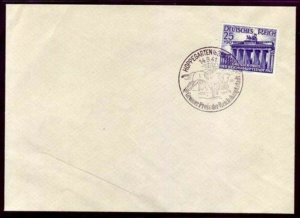 Germany Reich 1941 Berlin Horse Race special event first day cachet on cover FDC