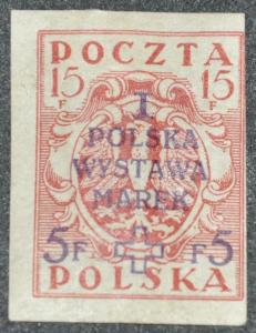 DYNAMITE Stamps: Poland Scott #B3  MINT hr
