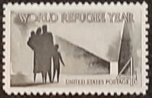 US Scott # 1149; 4c World Refugee Year; MNH, og, from 1960; VF centering