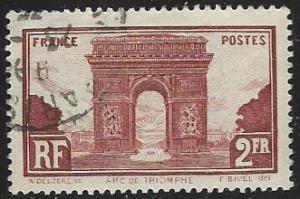 France #263 Used Single (U7)