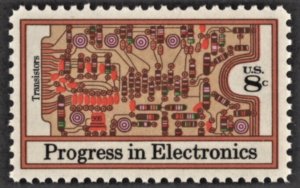 US 1501 MNH VF 8 Cent Progress in Electronics