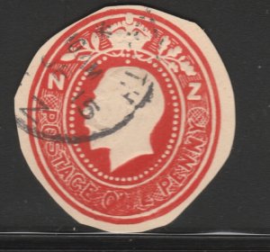 NEW ZEALAND Postal Stationery Cut Out A17P18F21282-