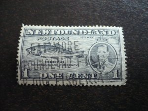 Stamps - Newfoundland - Scott# 233 - Used Part Set of 1 Stamp