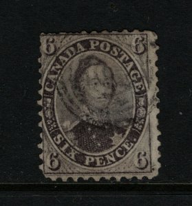 Canada #13 Used Fine Expertly Repaired Tears & Thin **With Certificate**