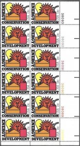 US 1724a (1723-24) MNH Plate Block of 12 - 13¢ stamps.  ENERGY.  FREE SHIPPING!!