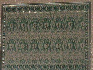 ​UNITED STATES-1862 CAT.#134- 24 KARAT GOLD REPLICA $100-VF WITH CERTIFICATE