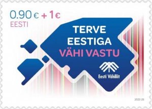 Estonia 2022 MNH Stamps Scott B66 Health Medicine Cancer Map