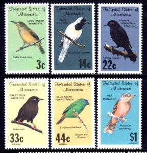 Micronesia 1988 Birds Mint MNH SC 31,32,35,C34-C36