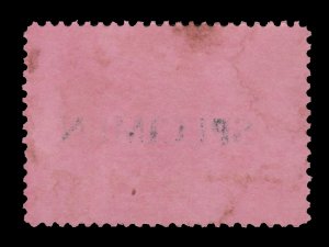 GUATEMALA 1897. SCOTT # 64. SPECIMEN STAMP OVERPRINTED TELEGRAPH. UNUSED