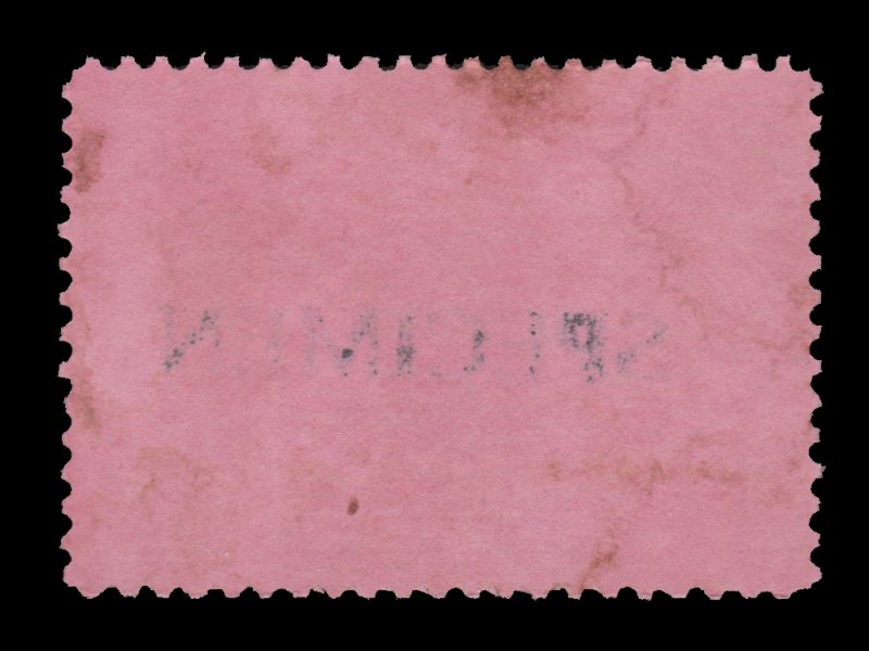 GUATEMALA 1897. SCOTT # 64. SPECIMEN STAMP OVERPRINTED TELEGRAPH. UNUSED