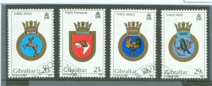 Gibraltar #465-468