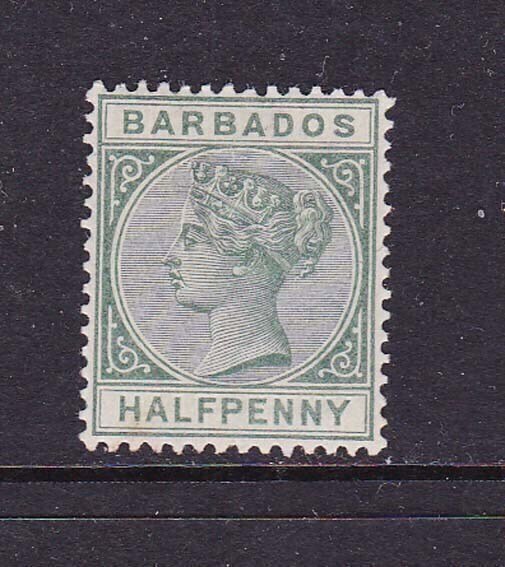 Barbados 1882 Sc 60 MH