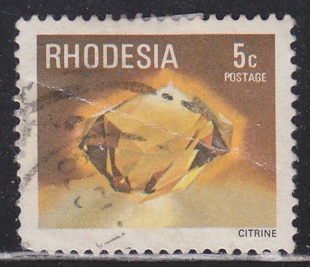 Rhodesia 296 Citrine 1970