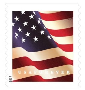 2017 flag forever stamps 10 Roll 1000pcs